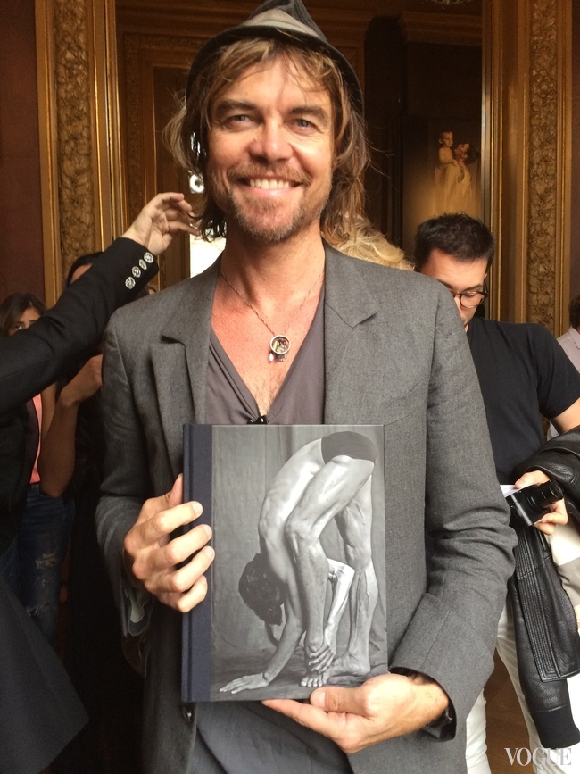 Michael Brooks with his new book Les Danseurs (Published by Damiani this autumn)