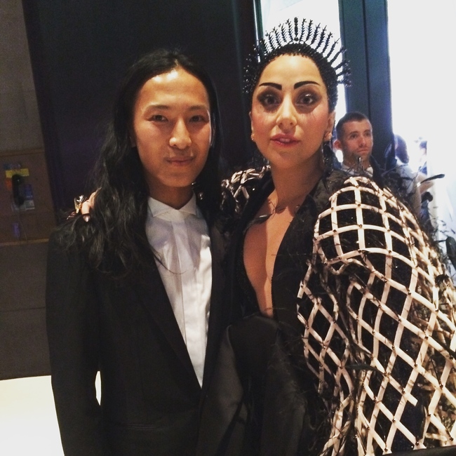 Lady Gaga and Alexander Wang