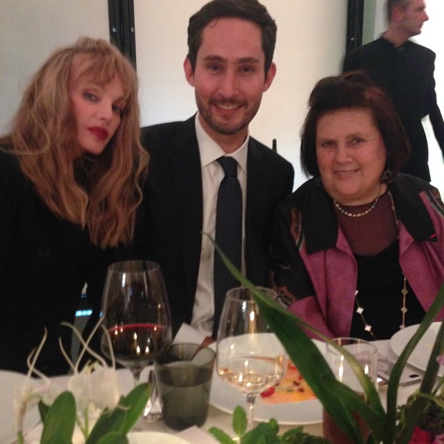 Arielle Dombasle, Kevin Systrom, Suzy Menkes